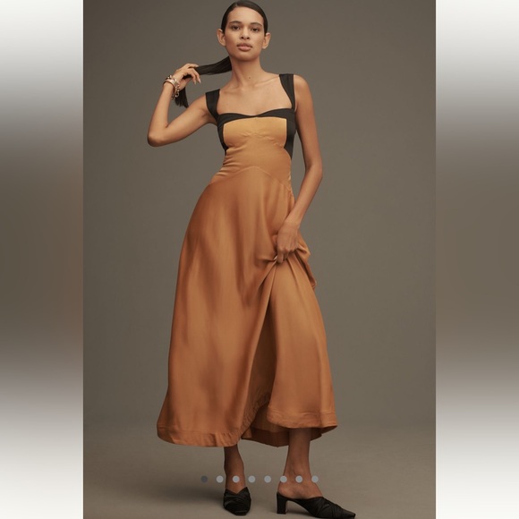 The Jocelyn Sleeveless Slip Midi Dress by Maeve - Picture 1 of 13